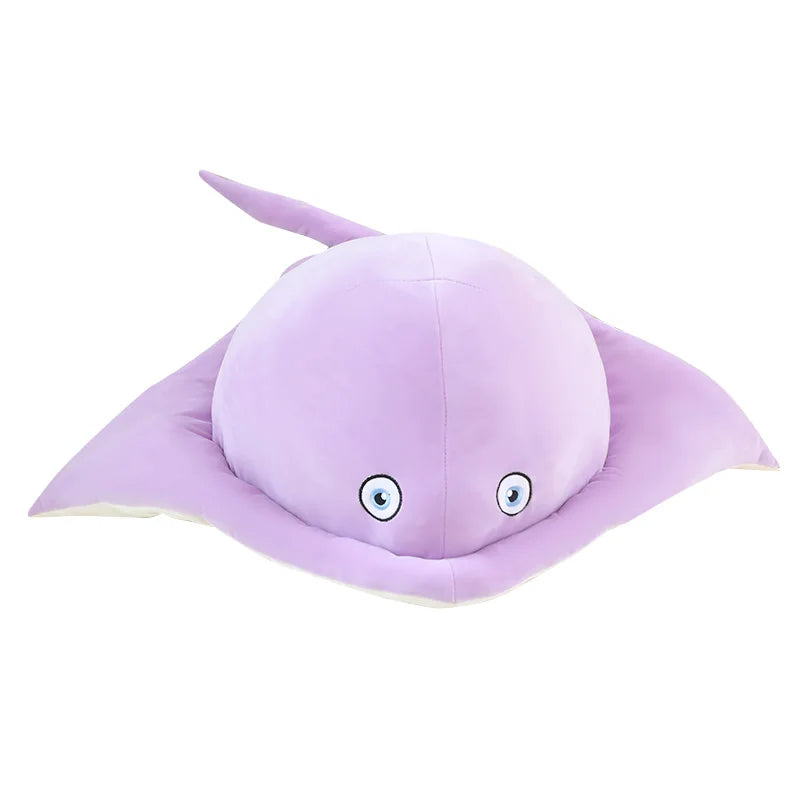 Pastel Purple Blue Stingray Plushies-Enchanted peach