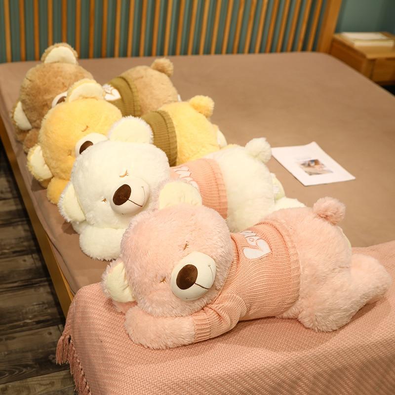 Pastel Sleeping Bears-Enchanted peach