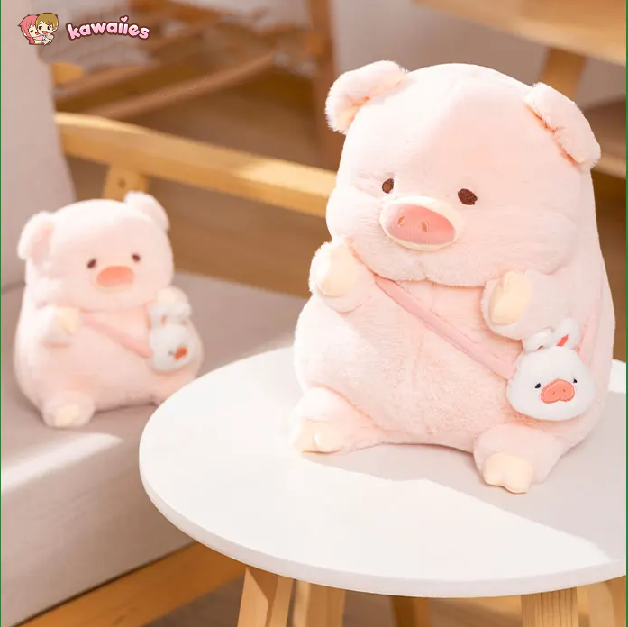 Peaches the Kawaii Pig Plushie-Enchanted peach