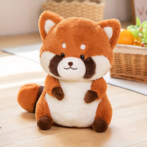 Pippin the Lovely Cute Red Panda Plush-Enchanted peach