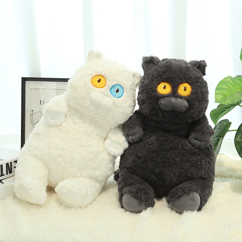 Poe & Friends Cat Family Plushies-Enchanted peach