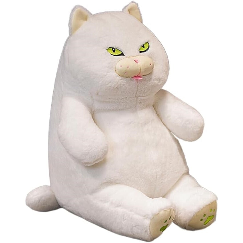 Poe the Grumpy Cat Plushie-Enchanted peach