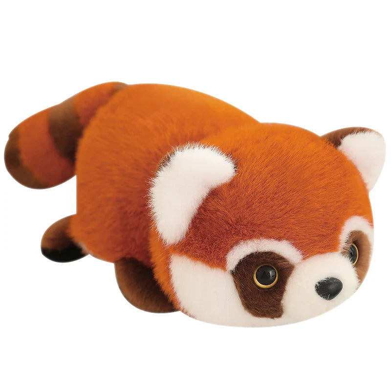 Reversible Red Panda to Panda Plush-Enchanted peach