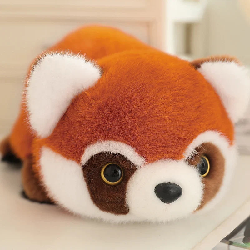 Reversible Red Panda to Panda Plush-Enchanted peach