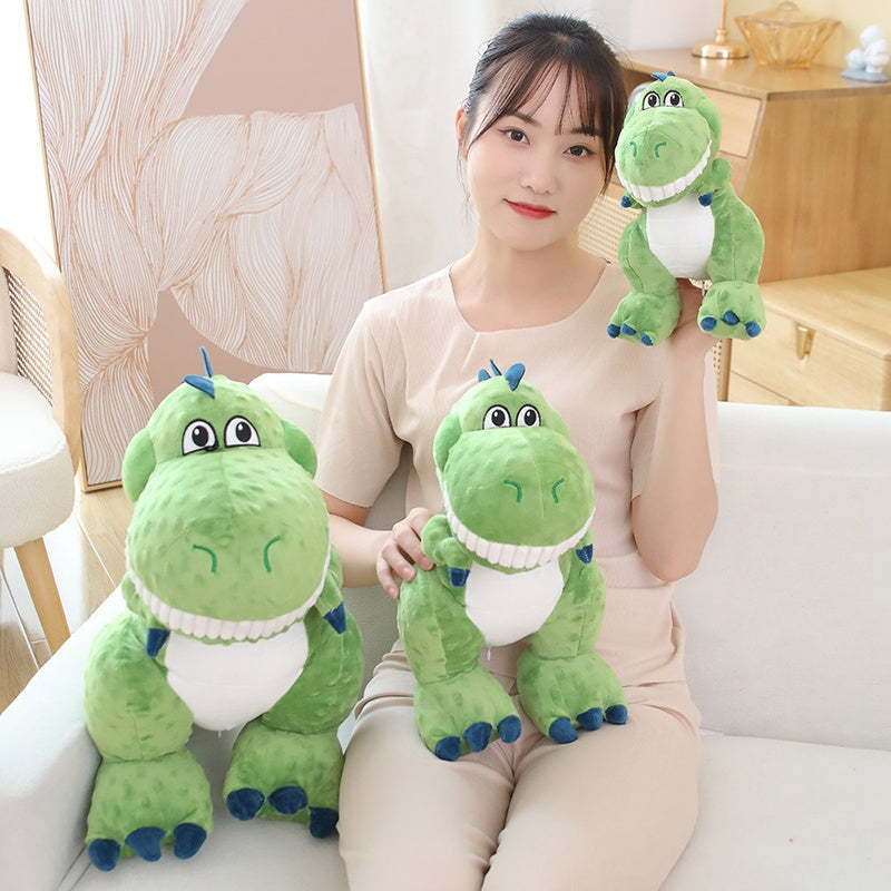 Rexy the Friendly Dinosaur Plushies-Enchanted peach