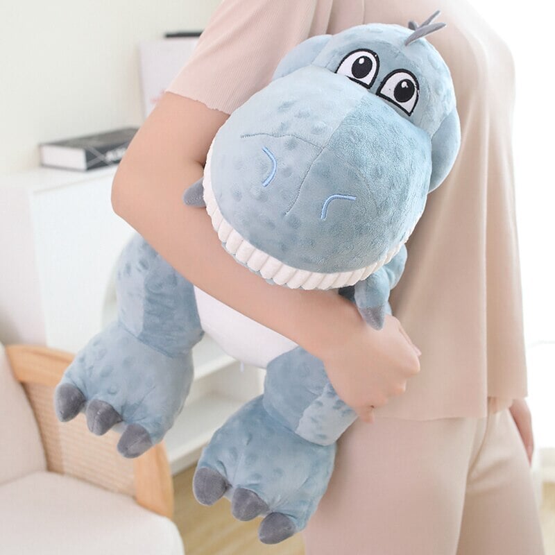 Rexy the Friendly Dinosaur Plushies-Enchanted peach