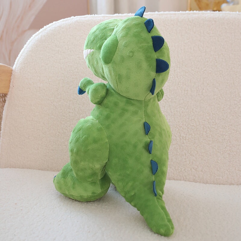 Rexy the Friendly Dinosaur Plushies-Enchanted peach