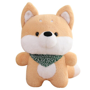 Runa and Taro the Shiba Plushies-Enchanted peach