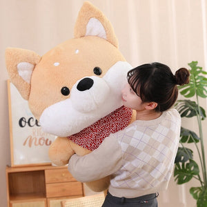 Runa and Taro the Shiba Plushies-Enchanted peach