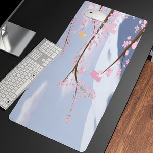 Sakura Cherry Blossom Large Mouse Pad Collection-Enchanted peach