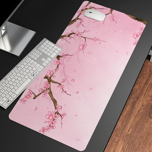 Sakura Cherry Blossom Large Mouse Pad Collection-Enchanted peach