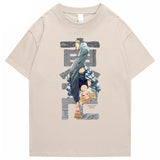 Sano Manjiro East Manji Print Tee-Enchanted peach