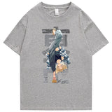 Sano Manjiro East Manji Print Tee-Enchanted peach