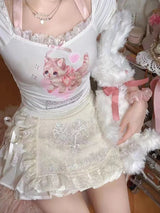 Sweet Vintage Kitten Outfit