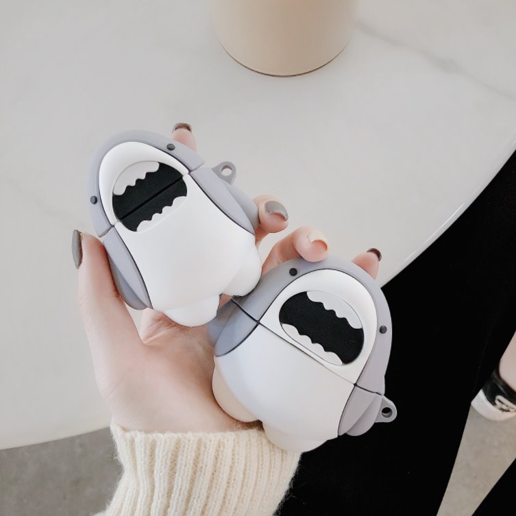 Shark Airpods Case (1&2&Pro)-Enchanted peach