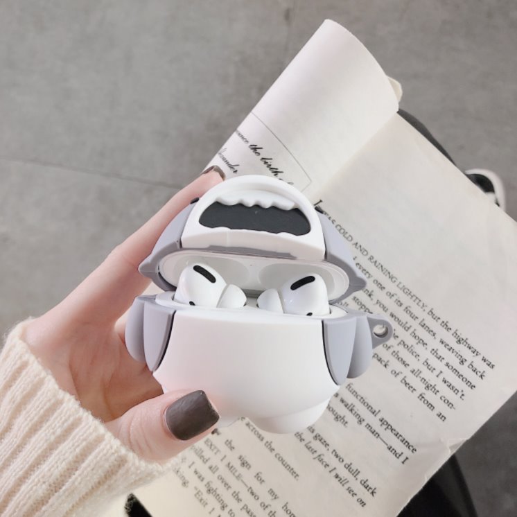 Shark Airpods Case (1&2&Pro)-Enchanted peach