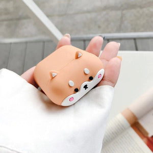 Shiba Inu Airpods Case (1&2&Pro)-Enchanted peach