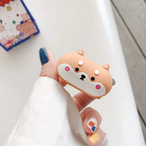 Shiba Inu Airpods Case (1&2&Pro)-Enchanted peach