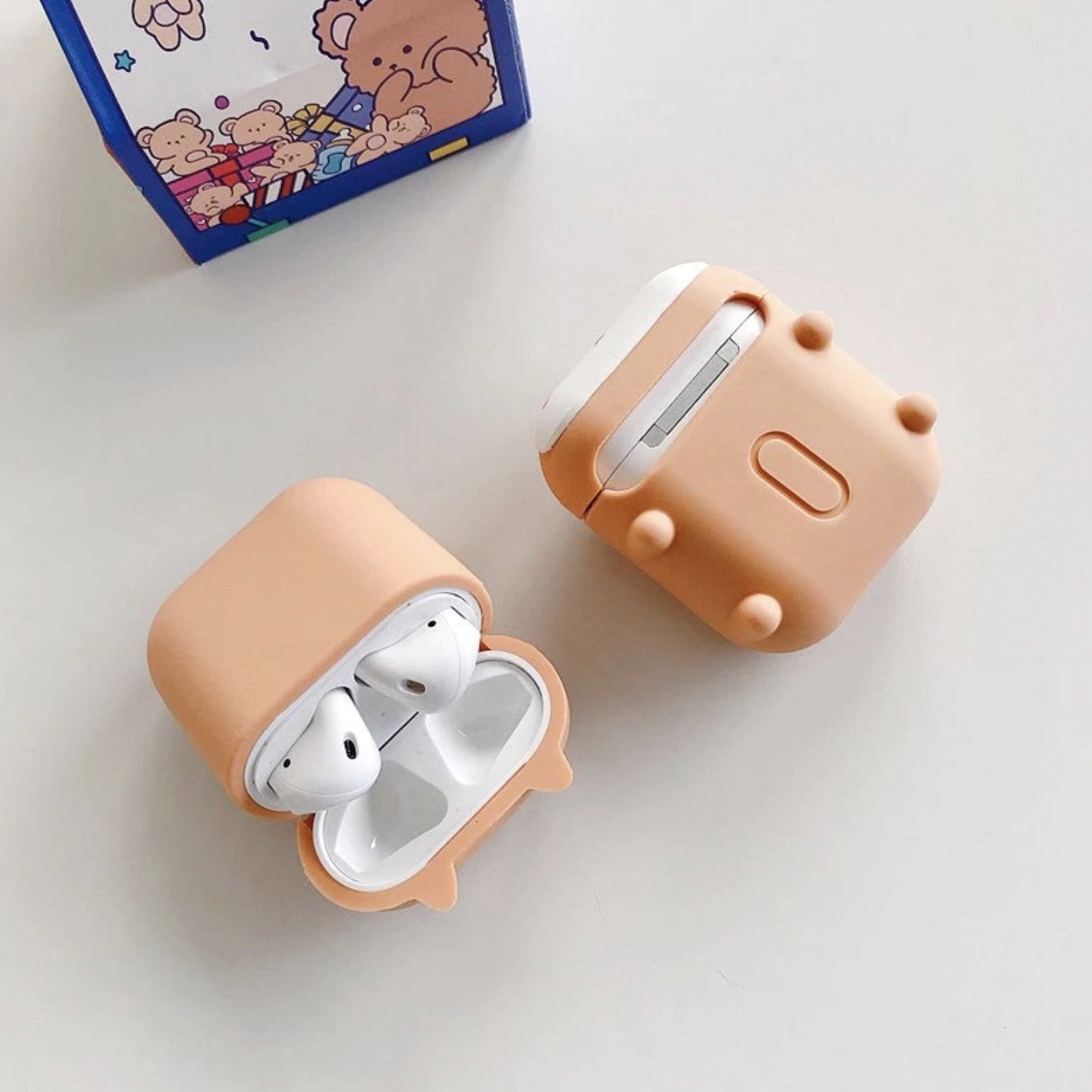 Shiba Inu Airpods Case (1&2&Pro)-Enchanted peach