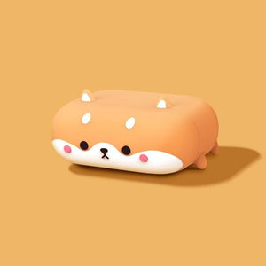 Shiba Inu Airpods Case (1&2&Pro)-Enchanted peach