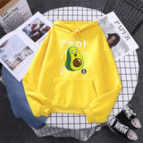 Shikako the Happy Avocado Hoodie-Enchanted peach