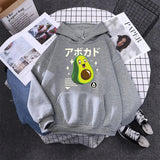 Shikako the Happy Avocado Hoodie-Enchanted peach