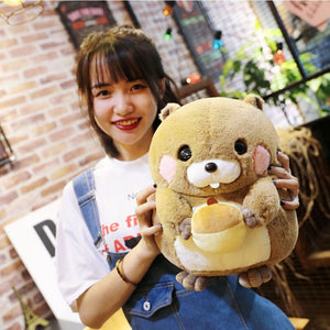 Snacking Beaver Plushies | LIMITED STOCK-Enchanted peach