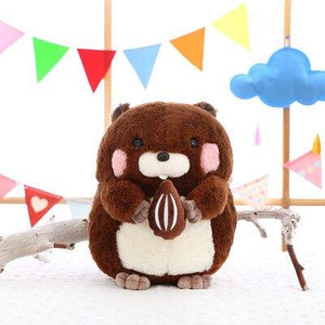 Snacking Beaver Plushies | LIMITED STOCK-Enchanted peach