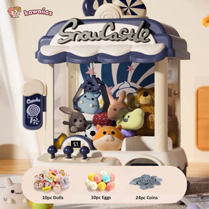 Snow Castle Ice Cream Mini Claw Machine-Enchanted peach