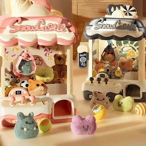 Snow Castle Ice Cream Mini Claw Machine-Enchanted peach