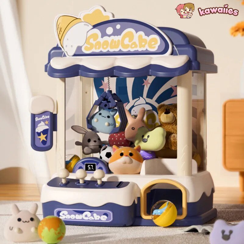 Snow Castle Ice Cream Mini Claw Machine-Enchanted peach