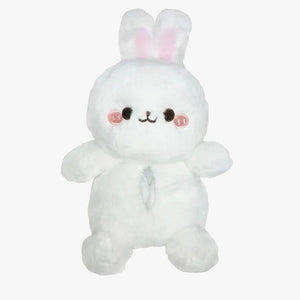 Soft Bear and Bunny Car Plush Tissue Box Cover-Enchanted peach