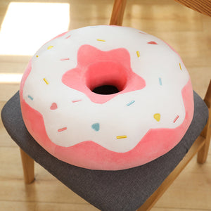 Soft Pastel Donut Cushion Plushies Collection-Enchanted peach