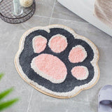 Soft Paw Bathroom Mat-Enchanted peach