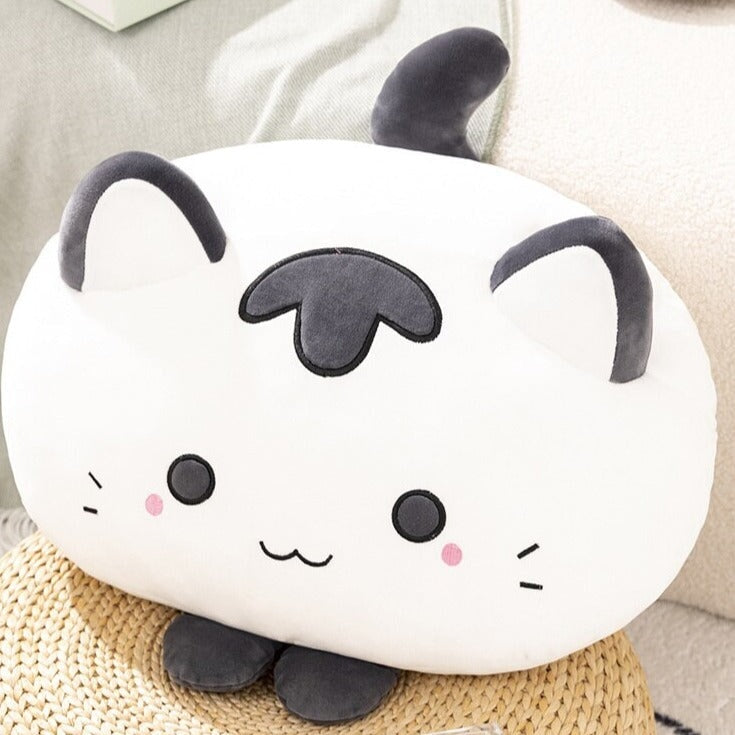 Squishy Sweet Cat Pillow Plushie-Enchanted peach