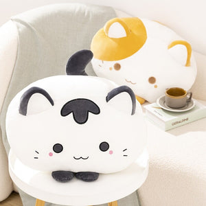 Squishy Sweet Cat Pillow Plushie-Enchanted peach