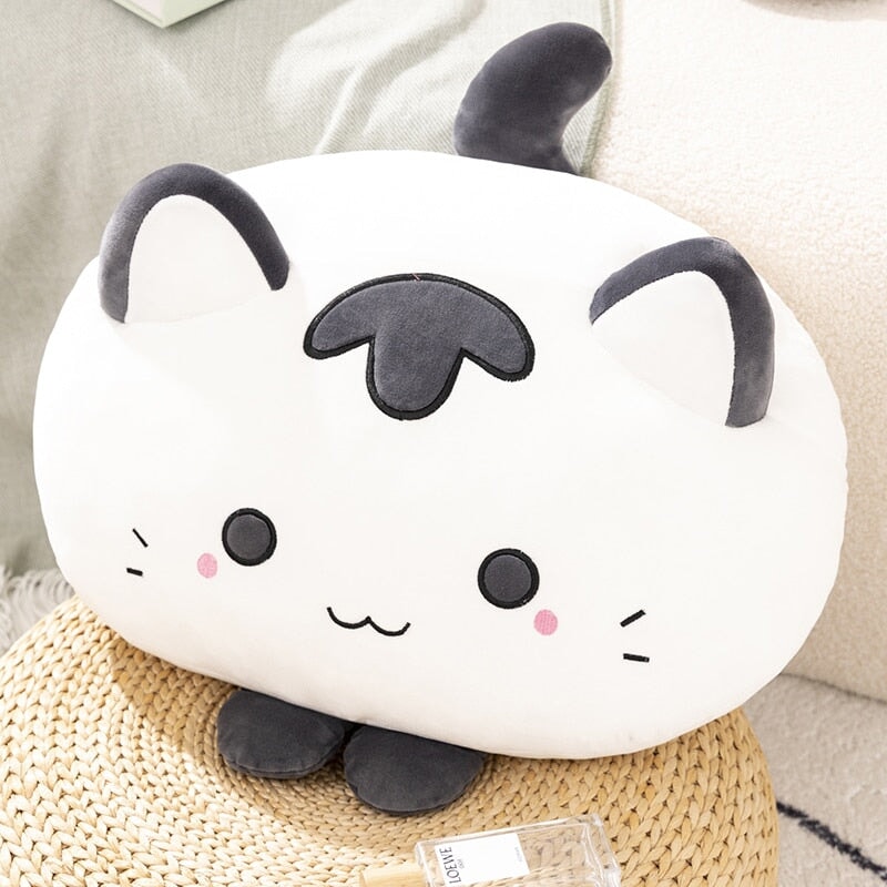 Squishy Sweet Cat Pillow Plushie-Enchanted peach