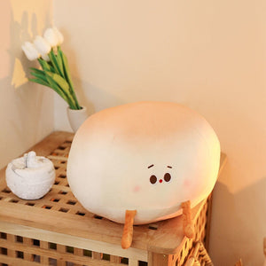 Steamed Round Stuffed Bao Bun Plushie-Enchanted peach