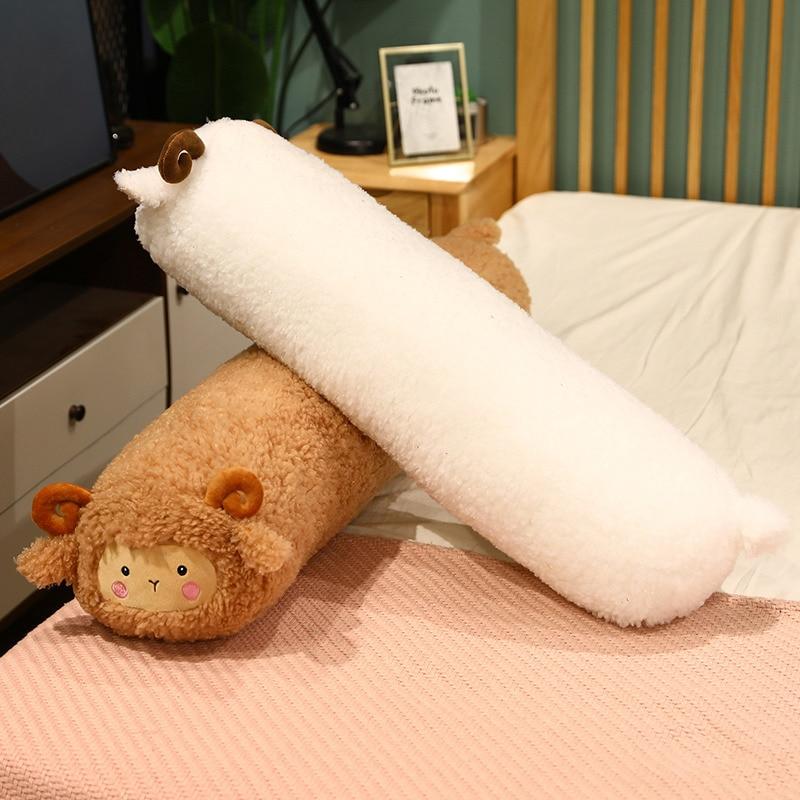 Super Soft Long Lamb Snuggle Buddies-Enchanted peach