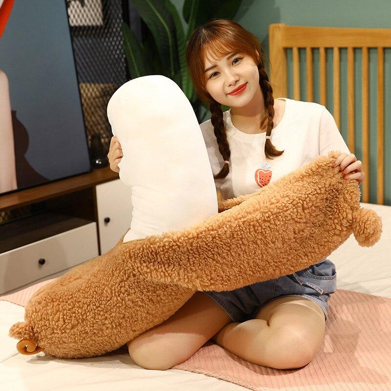 Super Soft Long Lamb Snuggle Buddies-Enchanted peach