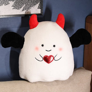 Sweet Angel Devil Ghost Plushies-Enchanted peach