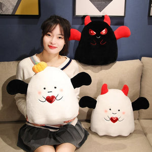 Sweet Angel Devil Ghost Plushies-Enchanted peach