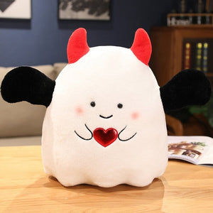 Sweet Angel Devil Ghost Plushies-Enchanted peach