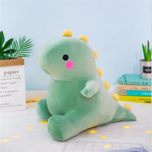 Taco, Taki & Tabi The Dino Family Plushies-Enchanted peach