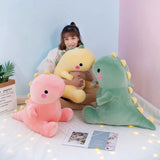 Taco, Taki & Tabi The Dino Family Plushies-Enchanted peach