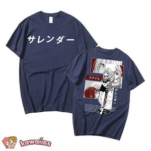 Tensura Japanese Anime Girl T-shirt-Enchanted peach