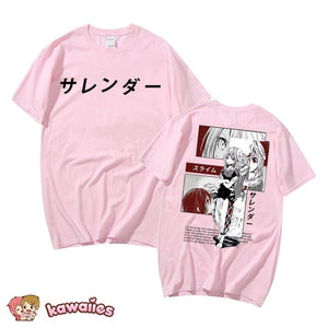 Tensura Japanese Anime Girl T-shirt-Enchanted peach