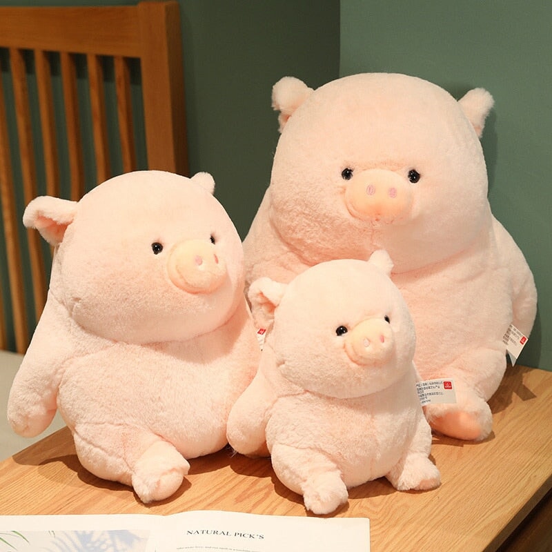 The Fat Chubby Plushie Crew-Enchanted peach