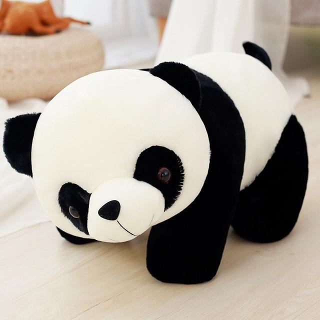 The Great Gentle Panda Plushie-Enchanted peach