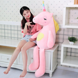 The Human Unicorn Plush-Enchanted peach